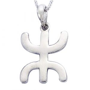 Les Trésors de Lily [G8821] - Pendentif Argent 'Croix Berbère'