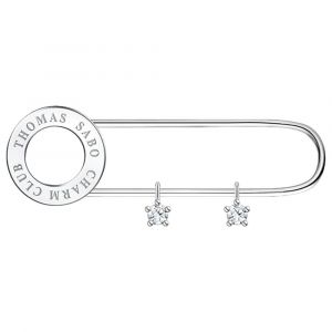 Image de Thomas Sabo Broche argent sterling Oxyde de Zirconium femme, Argenté, 4,3cm - X0279-225-14