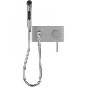 Jacob Delafon E25838-CP Douche hygiénique avec corps encastré