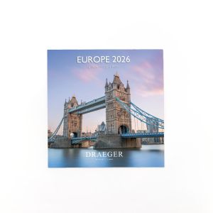 Draeger Grand Calendrier Mural 29x29 cm 2026 - Plusieurs Styles