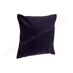 Image de Coussin Dehoussable 38x38cm Aubergine