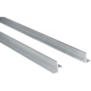 First Plast Profile cadre 25m pour caniveau/grille/tampon - Hauteur 20mm - Sable -