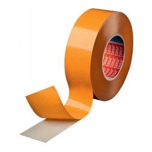 Tesa Adh&eacute;sif double-face de fixation de moquettes retirable, Translucide, 25 m x 38 mm 51960-00003-00 Professional (Par 8)