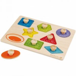 EverEarth Puzzle à formes avec poignées