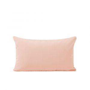 Housse de coussin en Velours mat au tissage dense Rose