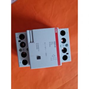 Abb Contacteur d'installation, modèle ESB63-20N-06, 2 pôles, 2 contacts principaux NO, 63 A, 230 V, blanc, 6,5 x 5,4 x 8,5 cm (référence : 1SAE351111R0620)