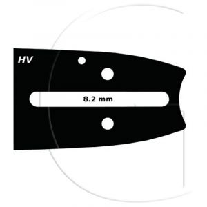 Partner jouet Guide tronçonneuse 50 CM adaptable PARTNER type 3/8 1.5mm 72 Maillons