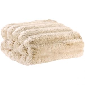 Declikdeco Plaid Astrid Naturel