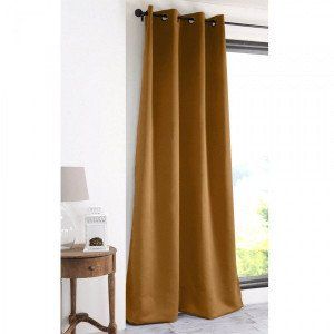 Rideau occultant (135 x H250 cm) Notte Marron camel