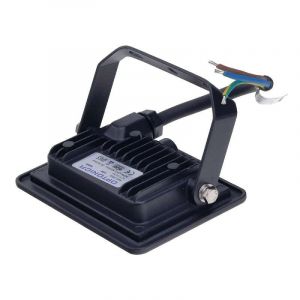 Optonica Lot de 5 Projecteurs led Noirs 10W (50W) Étanche IP65 800lm - Blanc Naturel 4500K