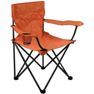 Fauteuil de camping pliant orange - orange