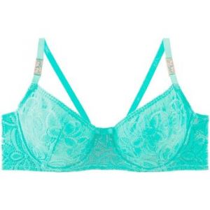 Soutien-gorge à armatures grand maintien turquoise Roulotte