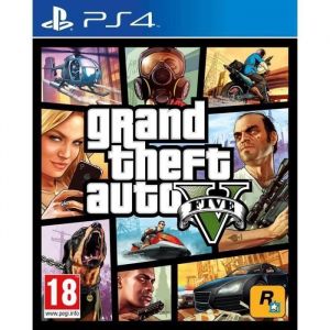 Take 2 Interactive Gta V Jeu Ps4 + 1 Skull Sticker Offert