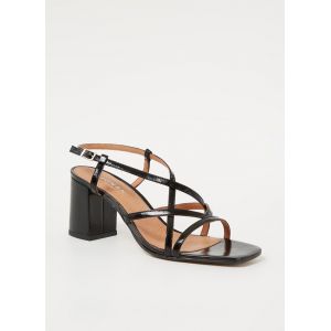 Jonak Sandales Verlaine cuir vernis Noir
