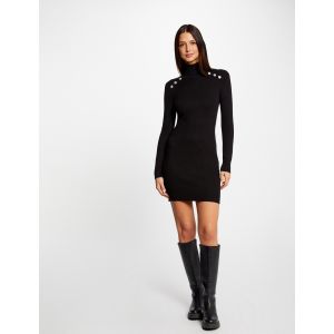 Morgan 232-rmclap Robe, Noir, L Femme