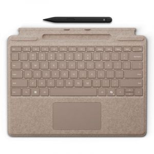 Microsoft Clavier pour Surface Pro avec stylet Slim (2e &eacute;dition) espagnol QWERTY Duna