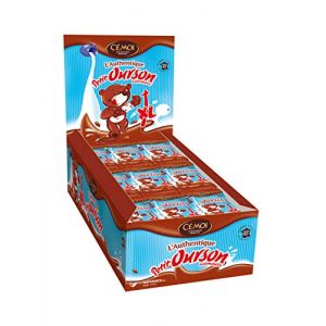 Image de C&eacute;moi Pr&eacute;sentoir l'Authentique Petit Ourson Guimauve Chocolat au Lait 27 Pi&egrave;ces 675 g Taille XL - Lot de 2