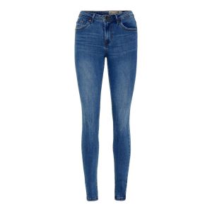 Vero Moda Vmtanya Mr S Piping Jeans Vi349 Noos Skinny, Bleu (Medium Blue Denim Medium Blue Denim), 34/ L34 (Taille Fabricant: X-Small) Femme