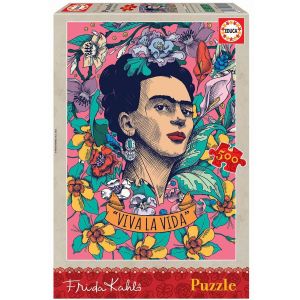 Image de Educa Puzzle 500 pièces : Viva La Vida, Frida Kahlo