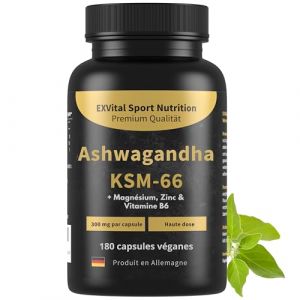 EXVital - Bio Ashwagandha Kapseln Schlafen 135 g (148.07 &euro; / 1 kg)