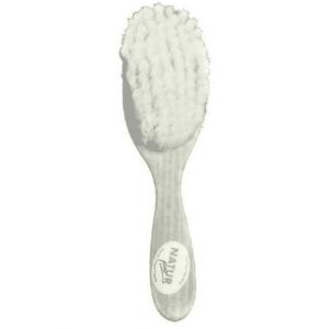 Popolini Brosse naturelle pour b&eacute;b&eacute; en poil de ch&egrave;vre