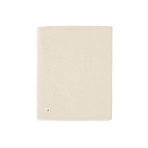 Jollein 516-522-67080 Couverture pour Enfant en Laine m&eacute;rinos Oatmeal Beige (100 x 150 cm)