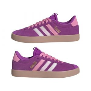 Adidas Femme VL Court 3.0 Shoes Chaussures, Flash Pink/Bliss Pink/Gold met, 38 EU