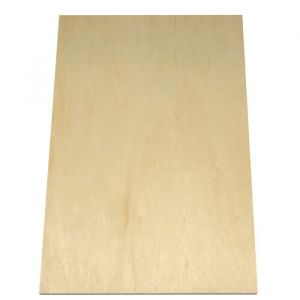Rayher Panneau de contreplaqué p. bricolage 300x200x4 mm 1 pce, nature, 6299800