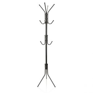 hjh OFFICE Portemanteau SPACE IV Noir Acier