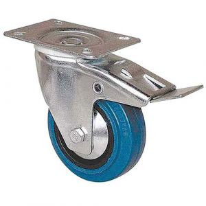 Guitel Roulette industrielle Hervieu, Acier galvanisé, Ø 125mm, 150kg (Prix pour 1 )