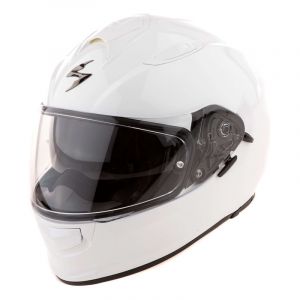 Scorpion Casque intégral Exo 491 Solid blanc- S
