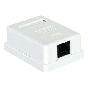 Alan A-lan avizio tec GN001 - RJ45 - Blanc - Femelle - Droit - Plastique (GN001)