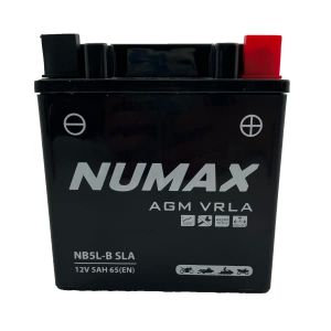 Numax Batterie moto NB5L-B / YB5L-B sla 12V 5Ah 65A
