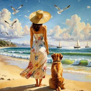 Puzzle 1000 pi&egrave;ces : L'Horizon Bleu