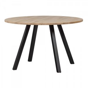 Woood Table de repas ronde en bois D 120