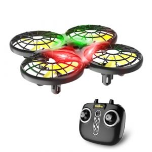Loolinn | Drone pour Enfant Cadeau - Mini Drone Télécommandé avec Technologie Anti-Collision Automatique/Sûr pour les Enfants/Facile à Piloter / C0