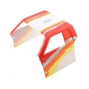 Cab Section, Red - Super Baja Rey - Losi