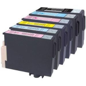 Image de Cdiscount Pack de 6 Cartouches d'encre compatible Epson T0487 (Noire,Cyan,Light Cyan,Magenta,Light Magenta,Jaune)