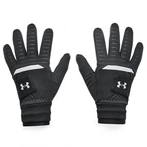 Under Armour Hommes Coldgear Infrarouge Gant de Golf en Cuir - Noir - M