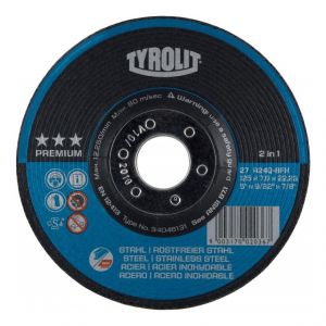 Tyrolit Disque abrasif A24Q-BFX 115x7,0mm