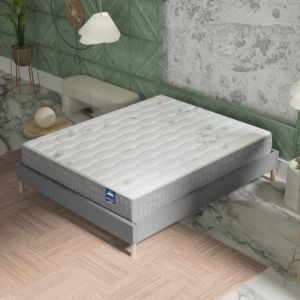 Matelas 140x200cm–Epaisseur 25cm–Ressorts Ensachés et Mousse à mémoire de forme - Sensoreve