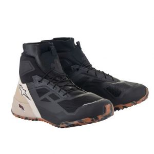 Alpinestars Baskets moto CR-1 black/light brown- 39