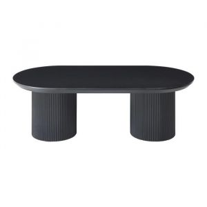 Table basse en MDF - Noir - LORIMILA
