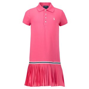 Image de Ralph Lauren Robe en piqué avec logo Rose - Taille 12 Ans