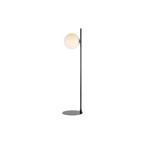 Boutica-design Lampadaire Dione 1x40W E14 Noir Blanc