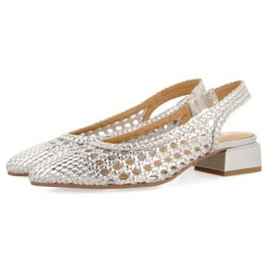 Gioseppo Femme Piskove Ballet Plat, Argent métallique, 37 EU