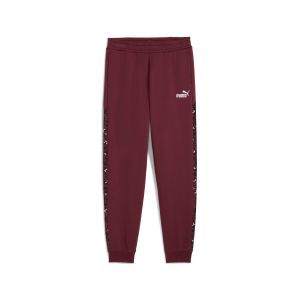Puma Pantalons essentials graphic animal h fille grenat