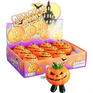 12 citrouilles marcheuses à remontoir Halloween