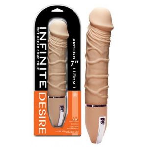 NMC Sex Toys Vibromasseur Infinite Desire Beige 26cm