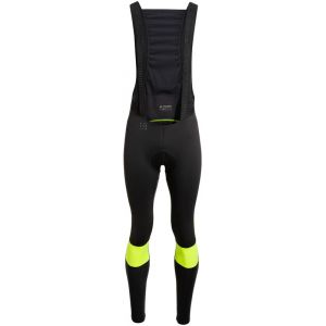 Vaude Kuro Warm Bib Tights Men, jaune L Pantalons hiver